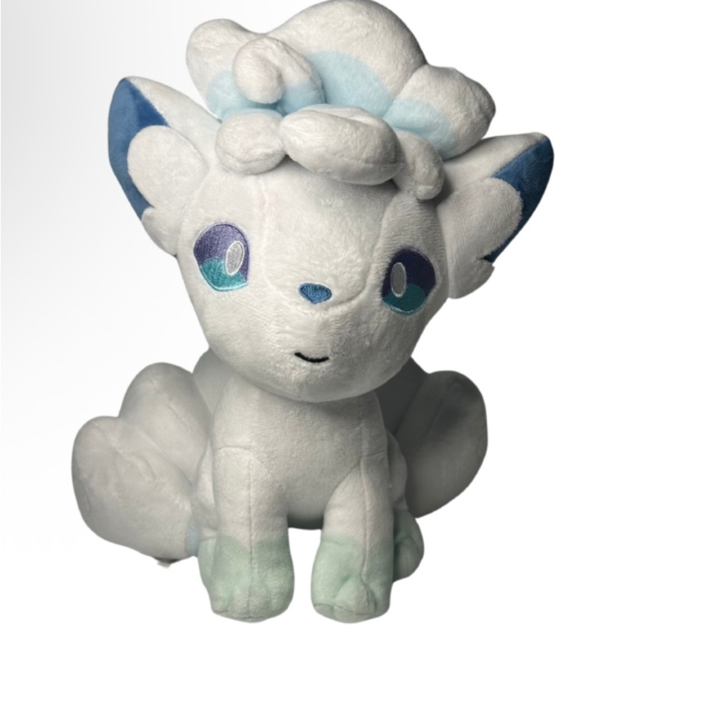 Alolan Vulpix Pokemon Center Plush 11”